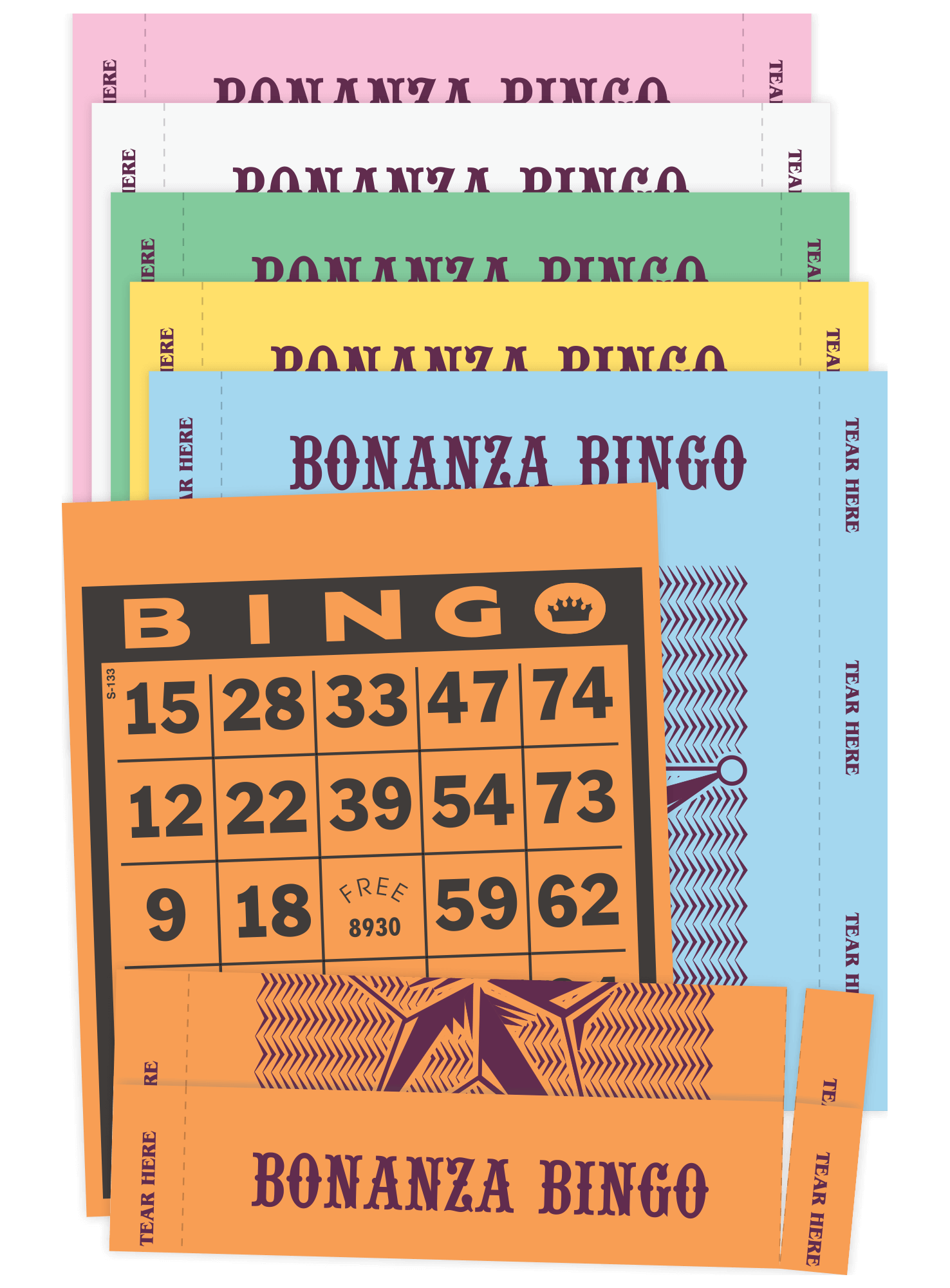Bonanza Bingo Tear Open