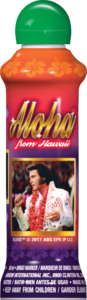 Aloha Elvis Bingo Ink