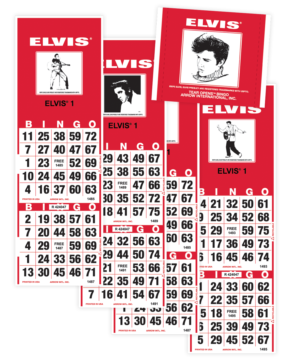 Elvis Tear-Opens Paper